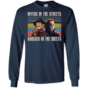 Myers In The Street Krueger In The Sheet Shirt