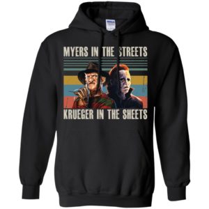 Myers In The Street Krueger In The Sheet Shirt