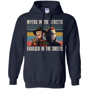 Myers In The Street Krueger In The Sheet Shirt