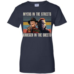 Myers In The Street Krueger In The Sheet Shirt