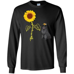 You Are My Sunshine Newfoundland Sunflower and Newf Shirt image You Are My Sunshine Newfoundland Sunflower and Newf Shirt