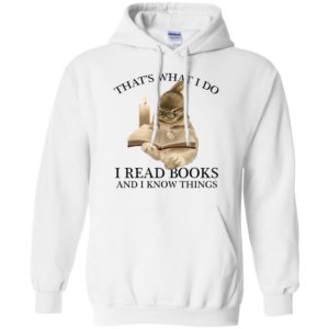 Rabbit That's What I Do I Read Books And I Know Things Shirt