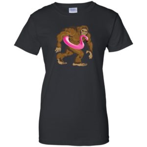 Pool Party Bigfoot Flamingo Shirt image Pool Party Bigfoot Flamingo Shirt