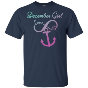 December Girl Love Life Anchor Shirt