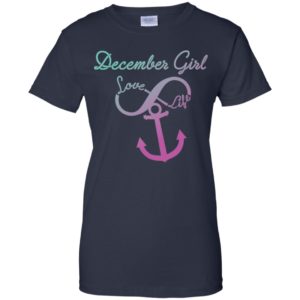 December Girl Love Life Anchor Shirt
