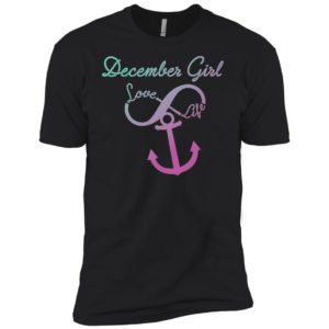 December Girl Love Life Anchor Shirt