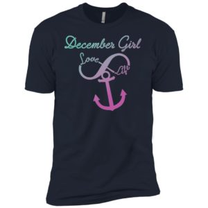 December Girl Love Life Anchor Shirt