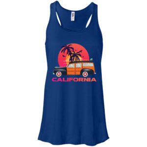 A Cool Classic Woody Style California Surf Wagon Shirt