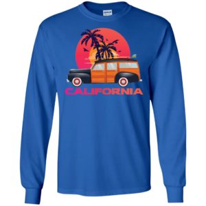 A Cool Classic Woody Style California Surf Wagon Shirt