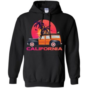 A Cool Classic Woody Style California Surf Wagon Shirt