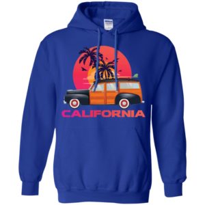 A Cool Classic Woody Style California Surf Wagon Shirt