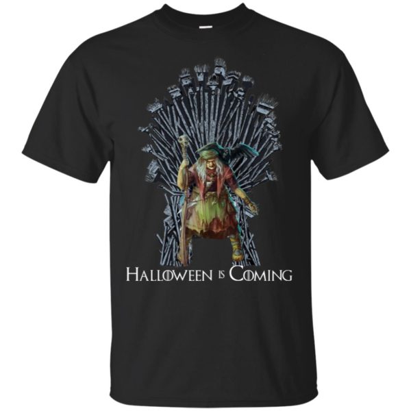 Witch Brooms Throne Funny Halloween Shirt