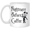 Nightmare Before Coffee Skellington Starbucks Mug