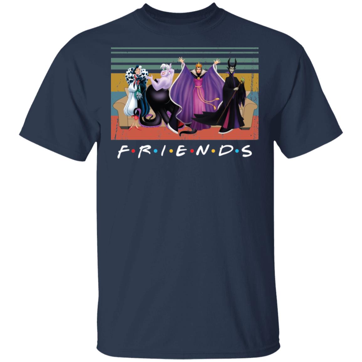 Disney Queens Friends Cruella De Vil evil Queen Ursula Maleficent Shirt image Disney Queens Friends Cruella De Vil evil Queen Ursula Maleficent Shirt