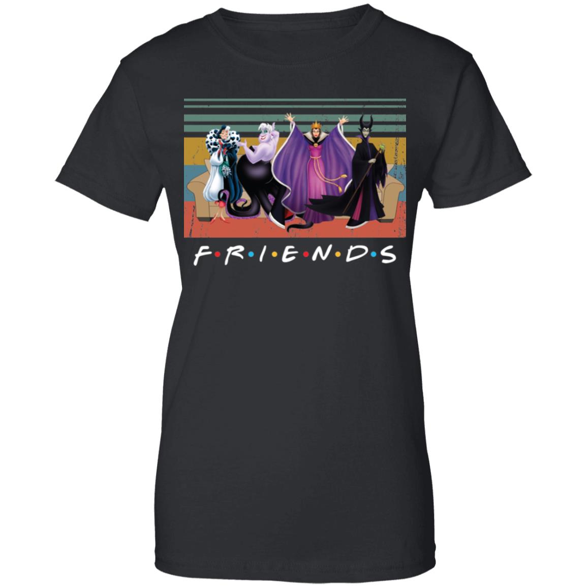 Disney Queens Friends Cruella De Vil evil Queen Ursula Maleficent Shirt image Disney Queens Friends Cruella De Vil evil Queen Ursula Maleficent Shirt