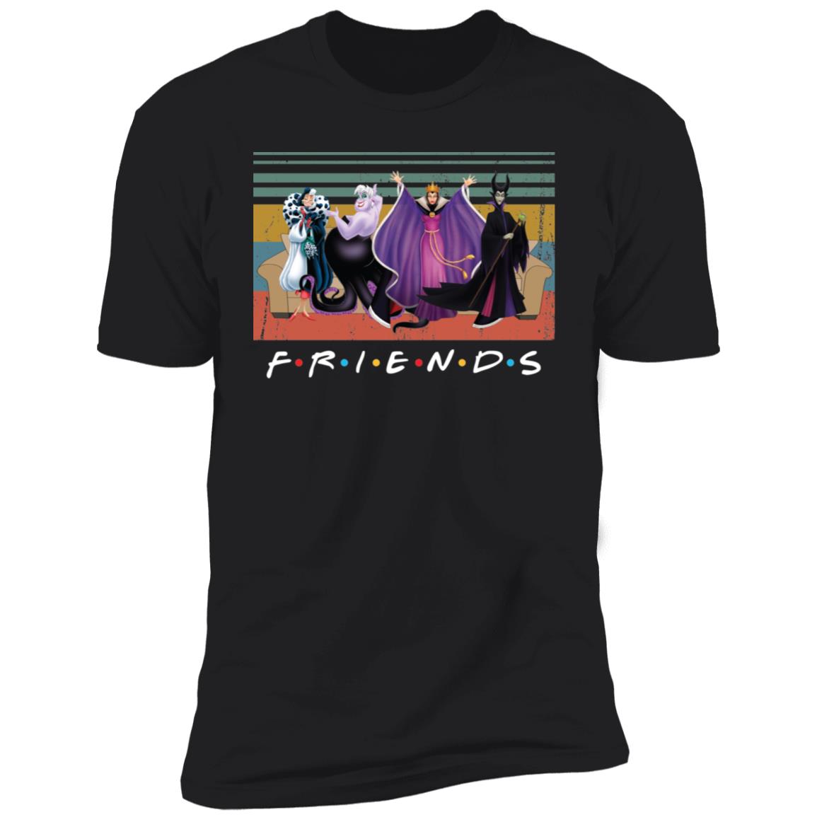 Disney Queens Friends Cruella De Vil evil Queen Ursula Maleficent Shirt image Disney Queens Friends Cruella De Vil evil Queen Ursula Maleficent Shirt