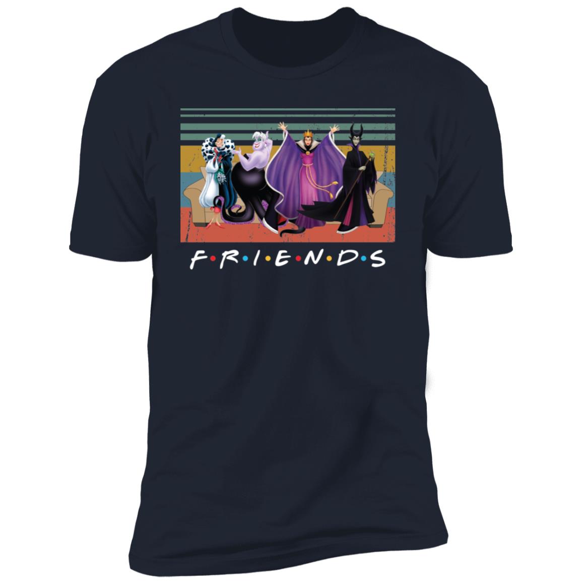 Disney Queens Friends Cruella De Vil evil Queen Ursula Maleficent Shirt image Disney Queens Friends Cruella De Vil evil Queen Ursula Maleficent Shirt