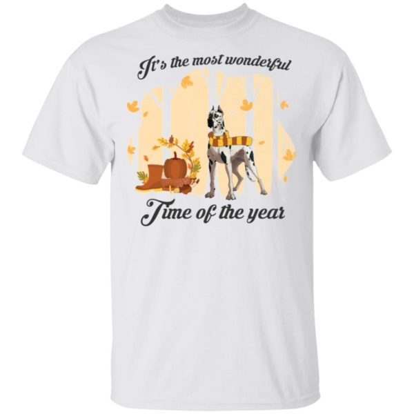 It's The Most Wonderful Time Of The Year Great Dane Shirt