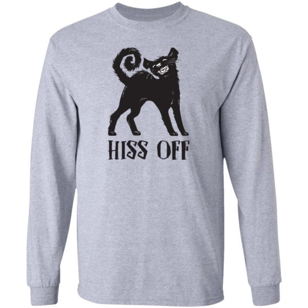 Hiss Off Black Cat Shirt