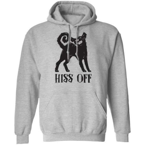 Hiss Off Black Cat Shirt