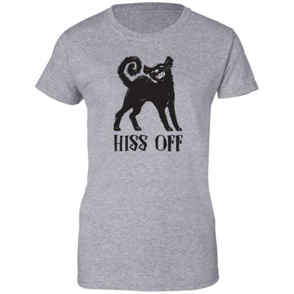 Hiss Off Black Cat Shirt