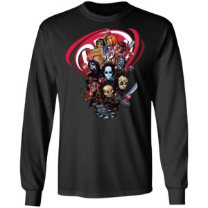 Horror Characters Drinking Dr Pepper Shirt