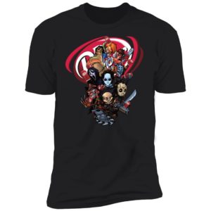 Horror Characters Drinking Dr Pepper Shirt