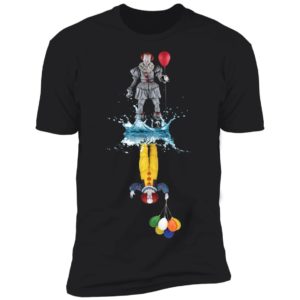 Charming Pennywise Water Mirror Reflection Shirt image Charming Pennywise Water Mirror Reflection Shirt