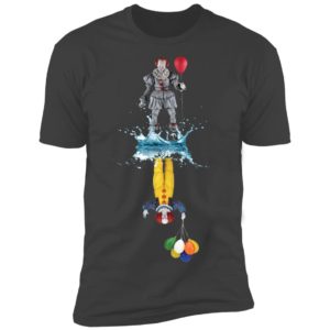 Charming Pennywise Water Mirror Reflection Shirt image Charming Pennywise Water Mirror Reflection Shirt