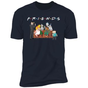 Halloween Friends TV Show Horror Movie Characters And Jesus And That’s How I Saved Shirt