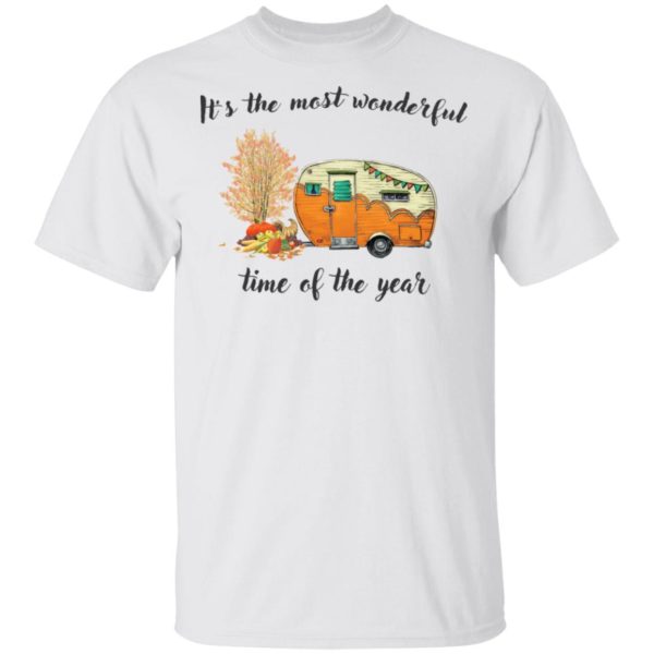 It’s The Most Wonderful Time Of The Year Fall Camping Shirt