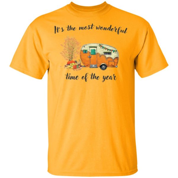 It’s The Most Wonderful Time Of The Year Fall Camping Shirt