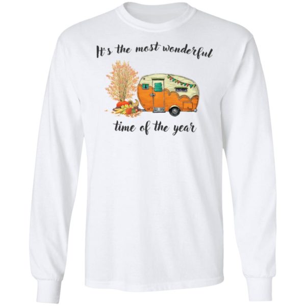 It’s The Most Wonderful Time Of The Year Fall Camping Shirt