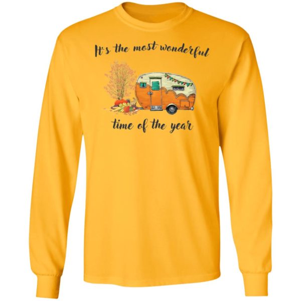 It’s The Most Wonderful Time Of The Year Fall Camping Shirt