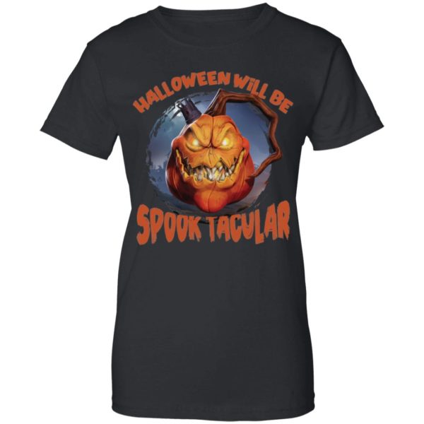 Halloween Will Be Spooktacular Pumpkin Shirt