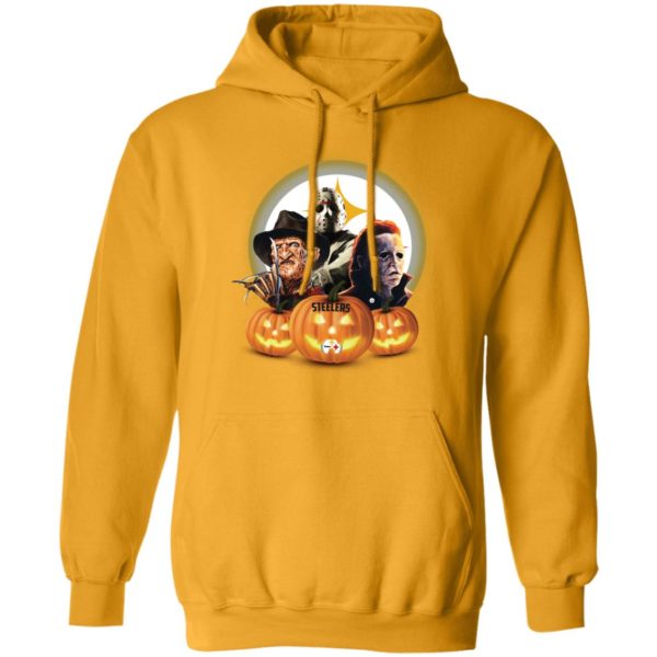 Halloween Pittsburgh Steelers Jason Leatherface Freddy Shirt