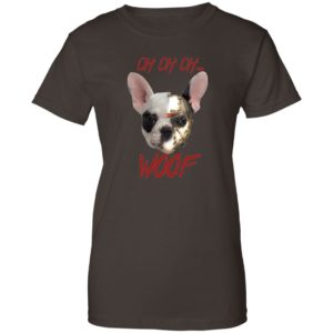 French Bulldog Jason Voorhees CH CH CH Woof Shirt