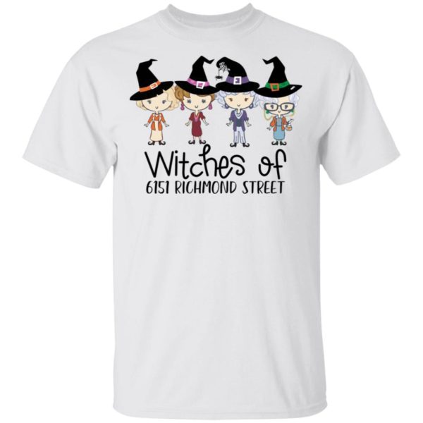 Witches Of 6151 Richmond Street Golden Girls Shirt