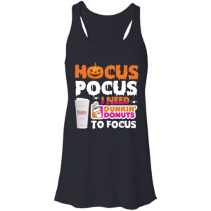 Hocus Pocus I Need Dunkin' Donuts To Focus Shirt image Hocus Pocus I Need Dunkin' Donuts To Focus Shirt