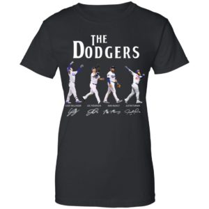 The Dodgers Abbey Road Signatures Los Angeles Dodgers Shirt image The Dodgers Abbey Road Signatures Los Angeles Dodgers Shirt