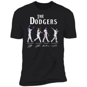 The Dodgers Abbey Road Signatures Los Angeles Dodgers Shirt image The Dodgers Abbey Road Signatures Los Angeles Dodgers Shirt