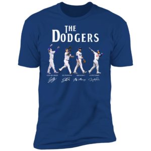 The Dodgers Abbey Road Signatures Los Angeles Dodgers Shirt image The Dodgers Abbey Road Signatures Los Angeles Dodgers Shirt