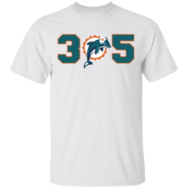 Miami Dolphins 305 Shirt