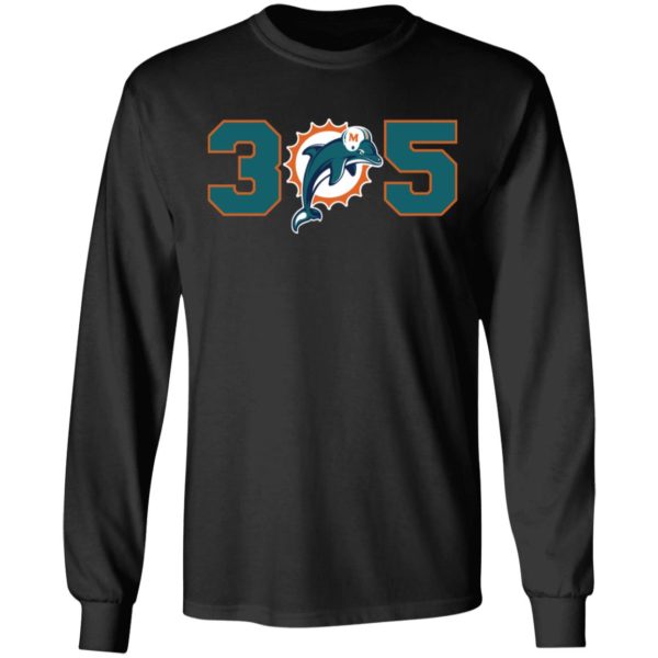 Men's Nike Black Miami Dolphins Hometown Collection 305 T-Shirt