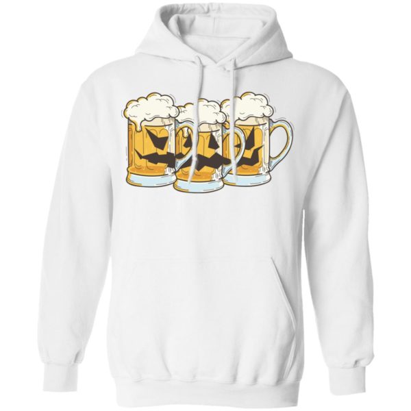 Halloween Jack O Lantern Beer Mugs Drinking Shirt