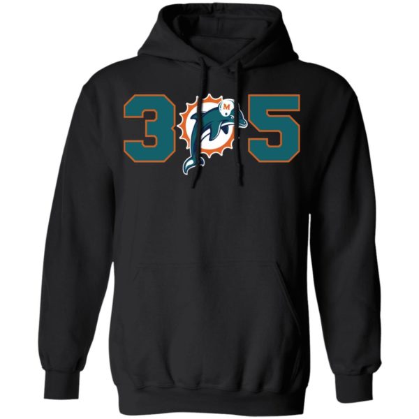 305 Miami Dolphins Tee Shirt - ShirtsOwl Office