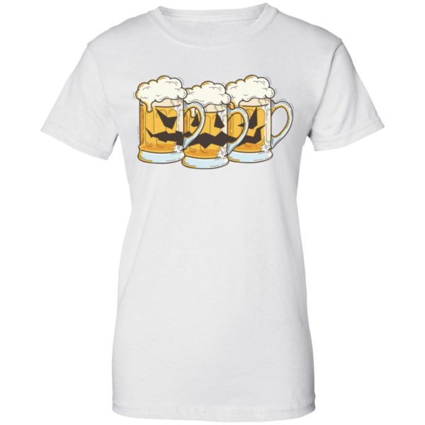 Halloween Jack O Lantern Beer Mugs Drinking Shirt