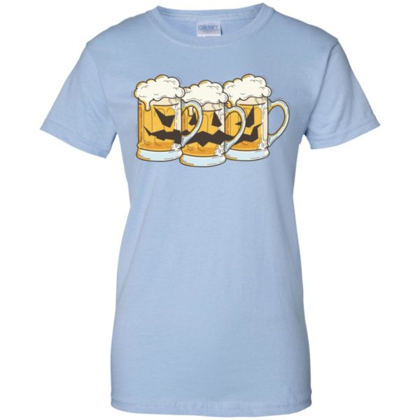 Halloween Jack O Lantern Beer Mugs Drinking Shirt