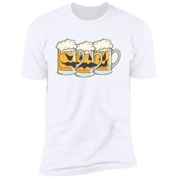 Halloween Jack O Lantern Beer Mugs Drinking Shirt