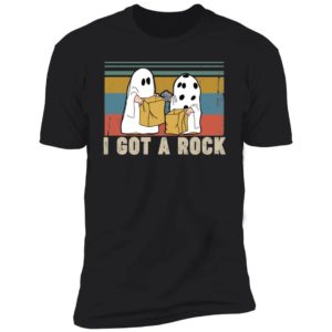 Charlie Browns Ghost I Got A Rock Vintage Shirt